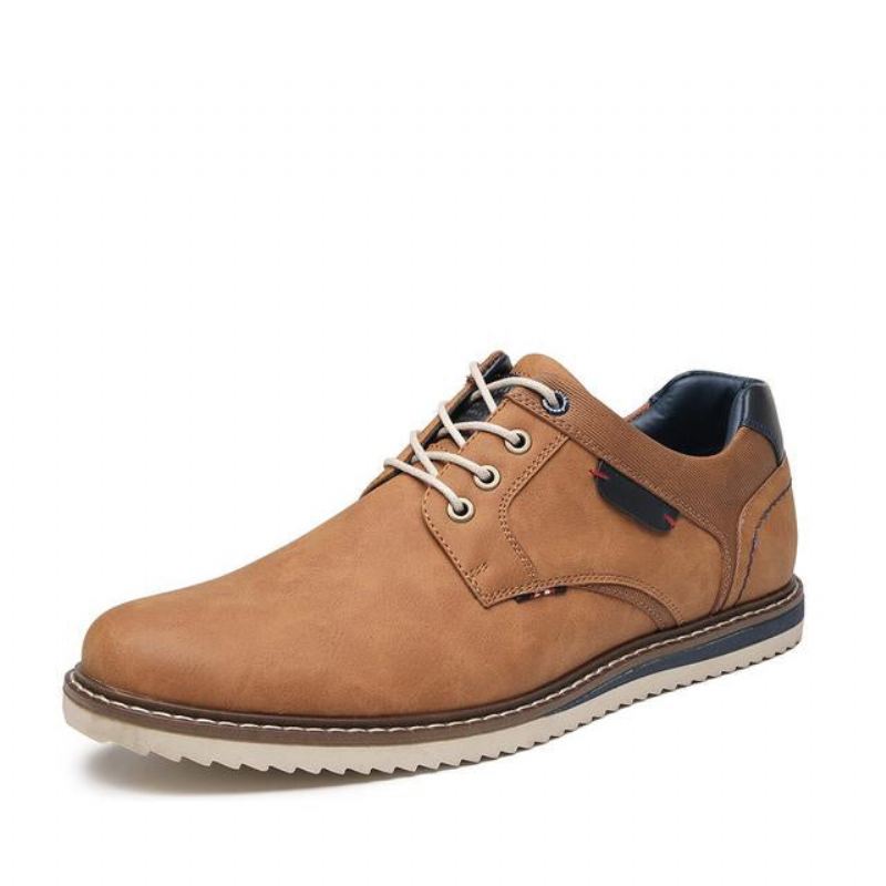 Casual Schoenen Heren Leren Comfortabele Schoenen