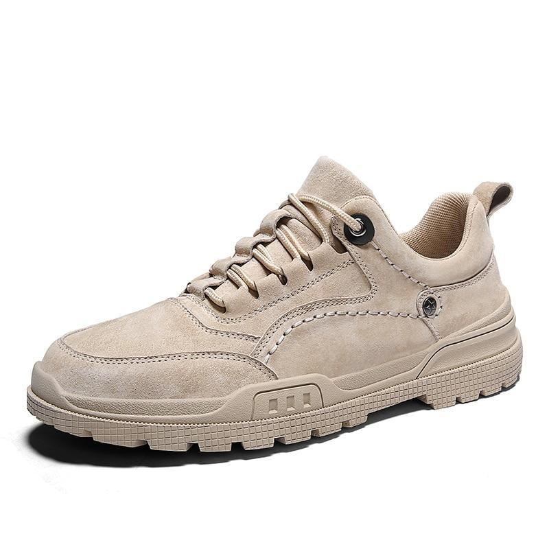 Casual Schoenen Heren Casual Leren Enkelschoenen