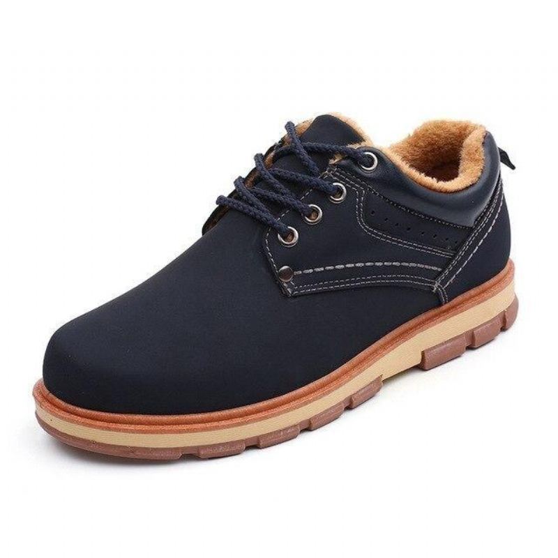 Casual Schoenen Heren Leren Platte Oxford Schoenen