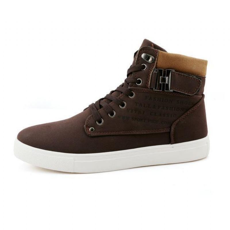 Casual Schoenen Heren Mode Herfst Faux Suède Laarzen