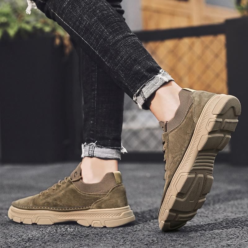 Casual Schoenen Heren Casual Outdoor-sneakers Met Veters