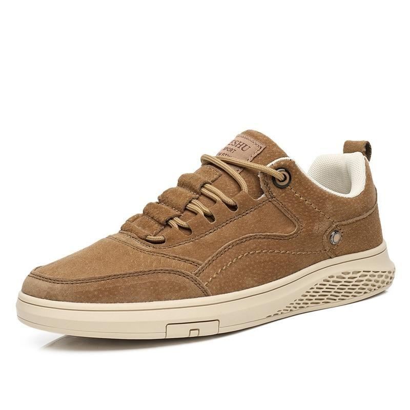 Casual Schoenen Heren Casual Slip Vrije Tijd Lederen Schoenen