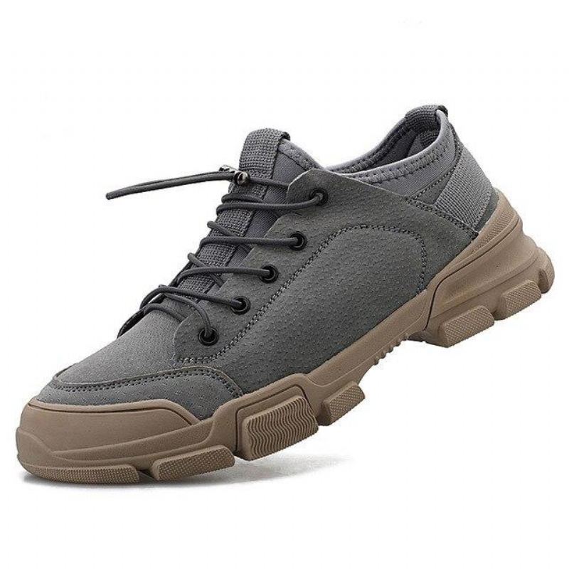 Casual Schoenen Heren Suède Leren Engeland Sneakers