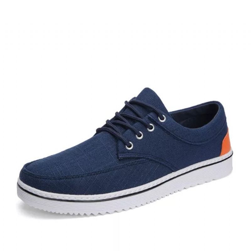 Heren Casual Schoenen Ademend Denim Canvas