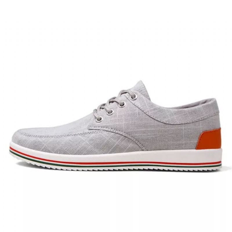 Heren Casual Schoenen Ademend Denim Canvas