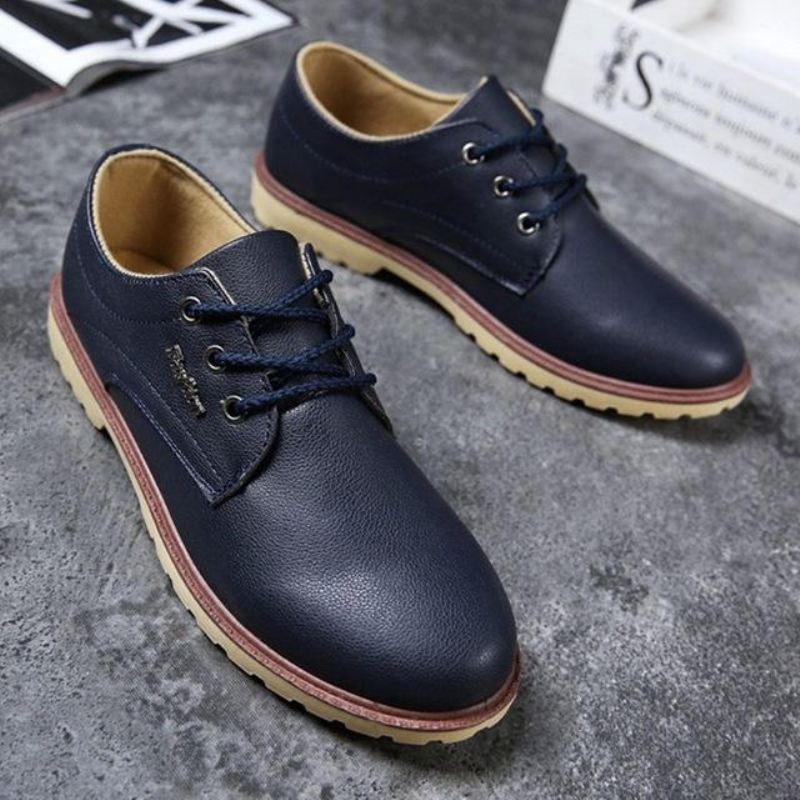 Heren Casual Schoenen Britse Oxfords Zakelijke Formele Schoenen