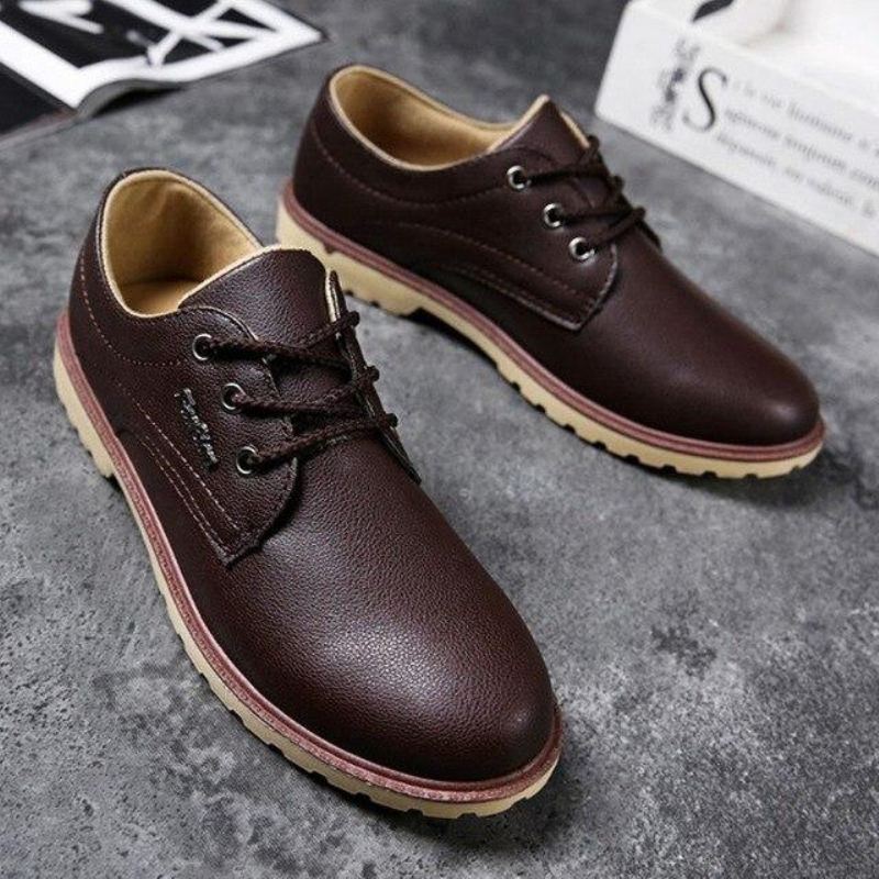 Heren Casual Schoenen Britse Oxfords Zakelijke Formele Schoenen