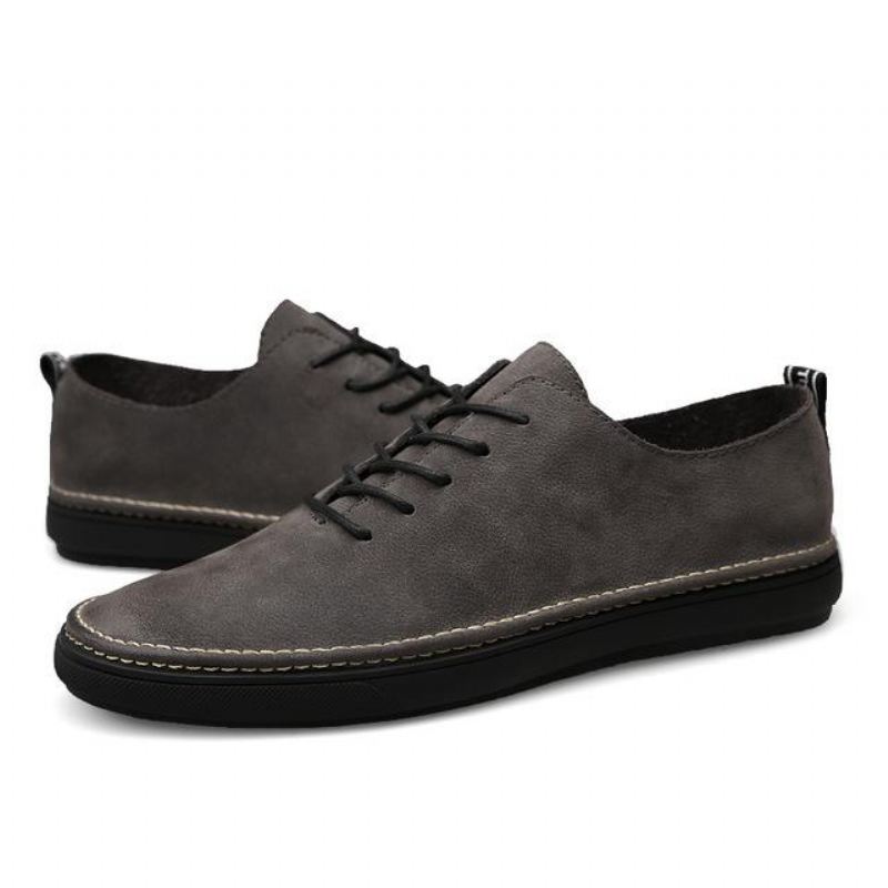 Heren Casual Schoenen Casual Britse Platte Zachte Schoenen