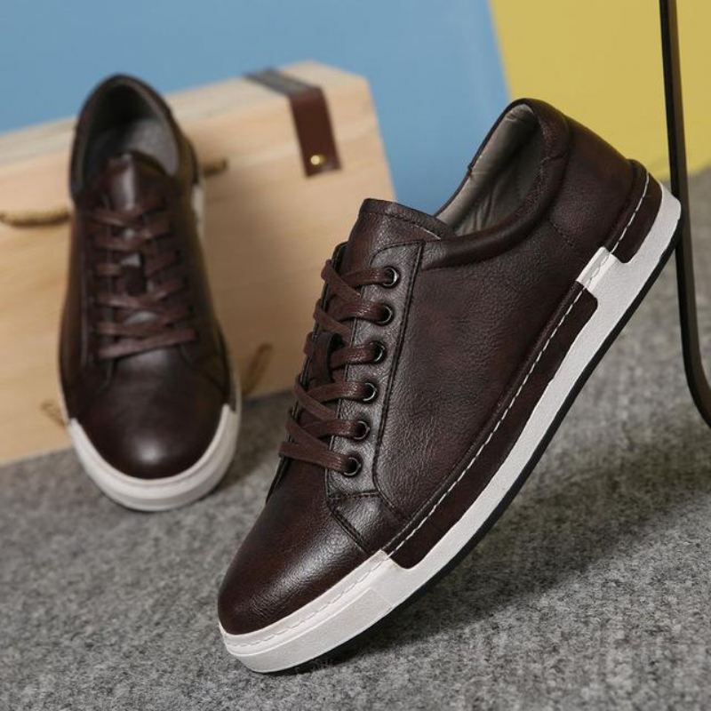 Heren Casual Schoenen Chaussure Homme Veterschoenen