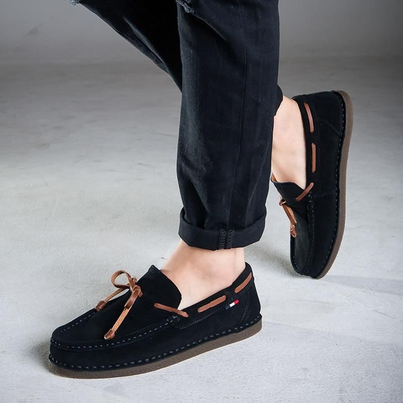 Heren Casual Schoenen Klassieke Loafers Met Kwastjes