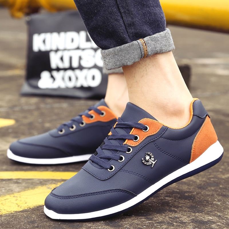 Heren Casual Schoenen Platte Schoenen In Britse Stijl