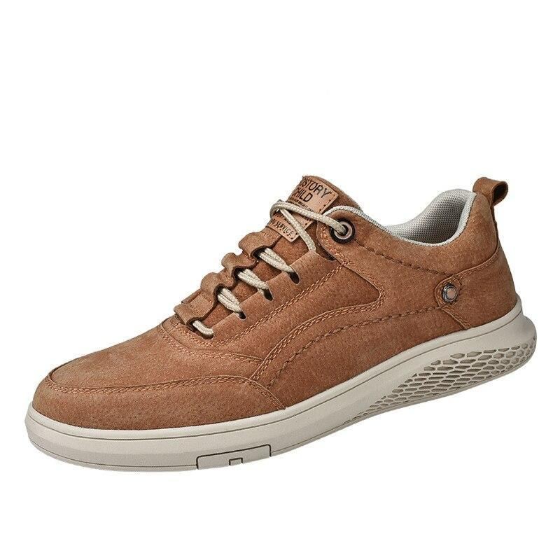 Heren Casual Schoenen Resistente Rubberen Luxe Vrijetijdsschoenen