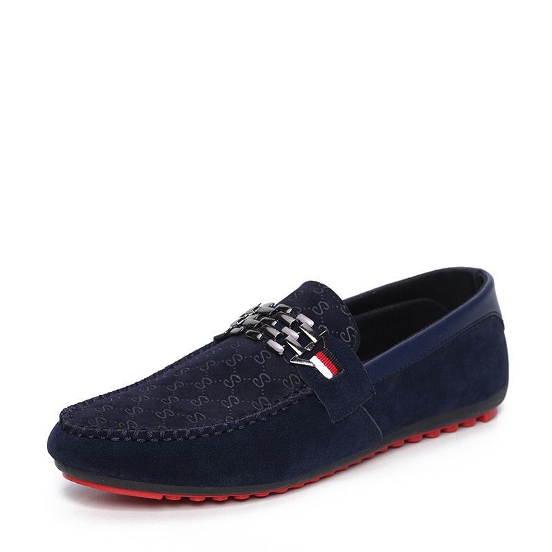 Heren Casual Schoenen Trendy Leren Instappers