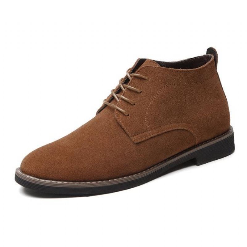 Herenschoenen Van Massief Suède Casual Schoenen