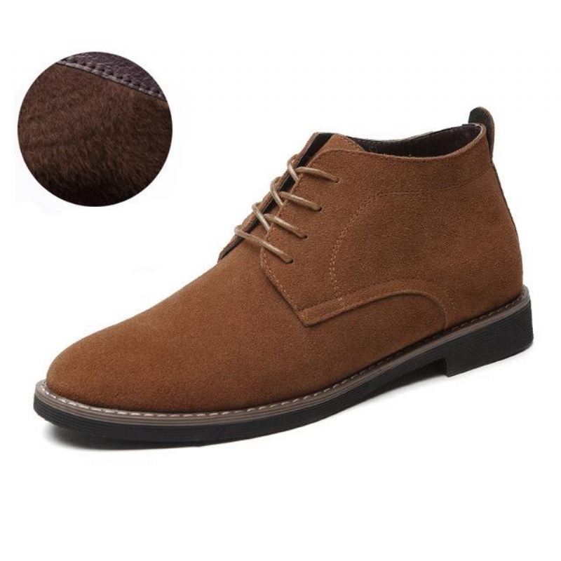 Herenschoenen Van Massief Suède Casual Schoenen