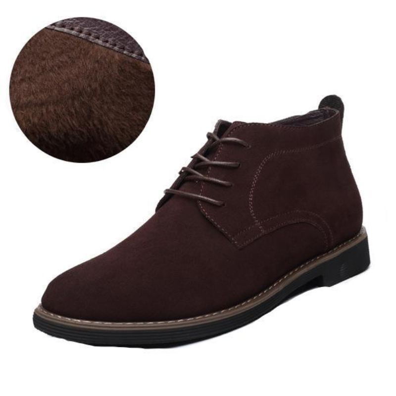 Herenschoenen Van Massief Suède Casual Schoenen