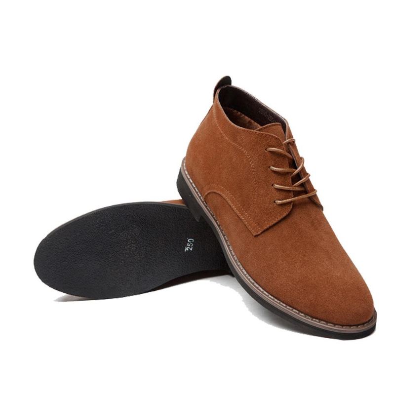 Herenschoenen Van Massief Suède Casual Schoenen