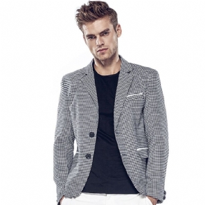 Blazers Heren Modieuze Blazer Met Twee Knopen