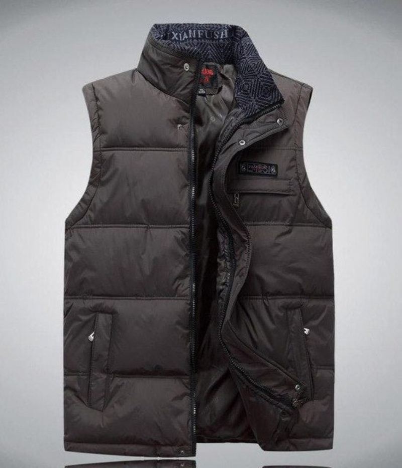 Heren Blazers Dikker Dons Warm Vest