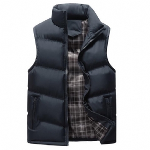 Heren Blazers Merk Winter Katoenen Gewatteerd Vest