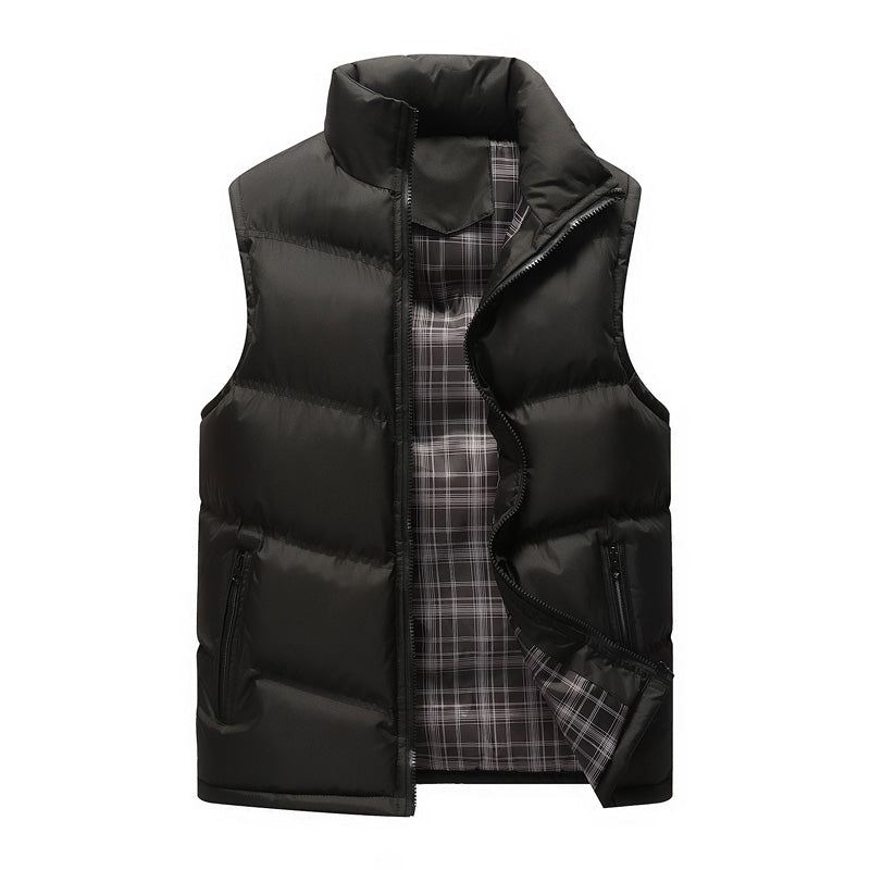 Heren Blazers Merk Winter Katoenen Gewatteerd Vest