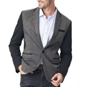 Heren Blazers Modieuze Effen Zakelijke Blazer