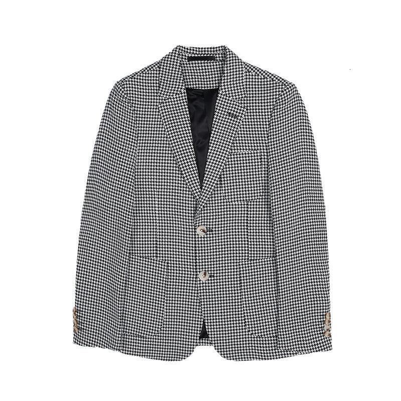 Heren Blazers Zakelijke Retro Zwaluwgordel Blazer