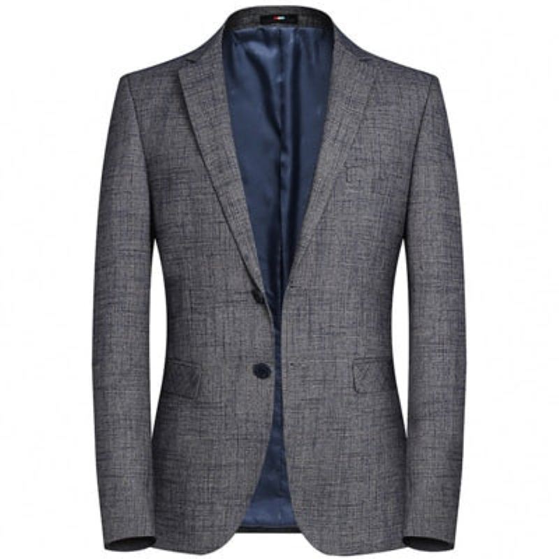 Slim Fit Zakelijke Mode Blazers Heren Blazer