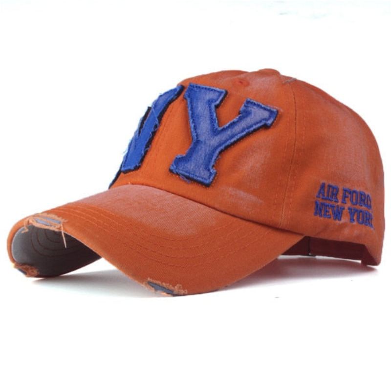 Baseball Caps Heren Baseballpet Quot;nyquot; Met Borduursel