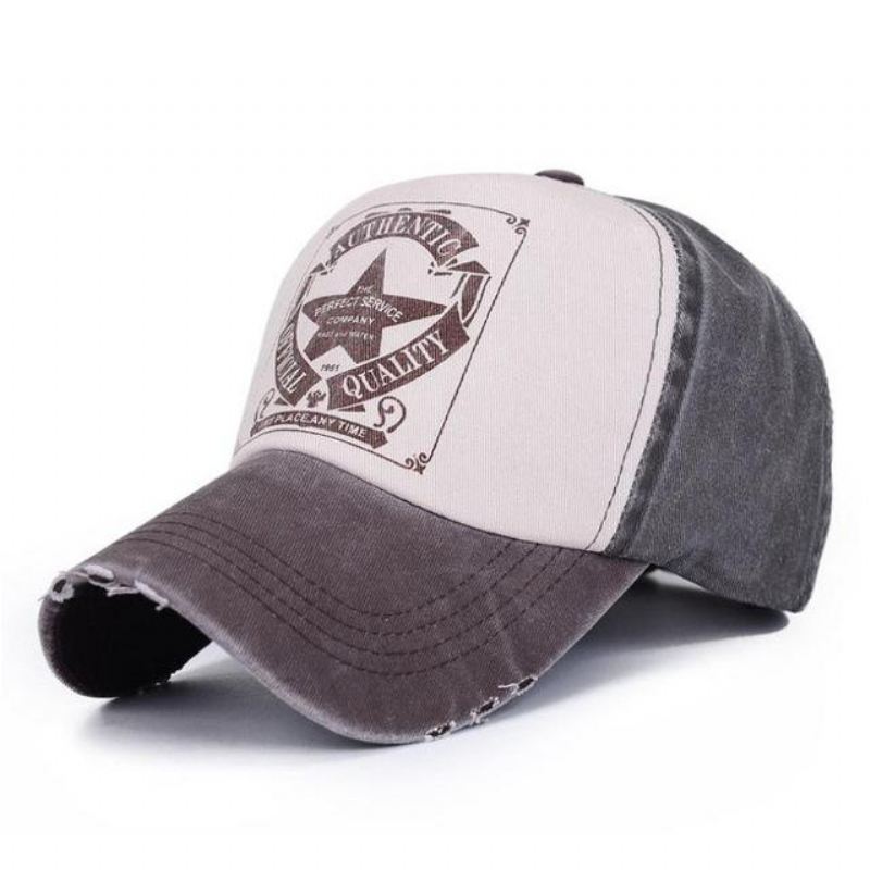 Baseball Caps Heren Honkbalpet Met Sterren-patchwork