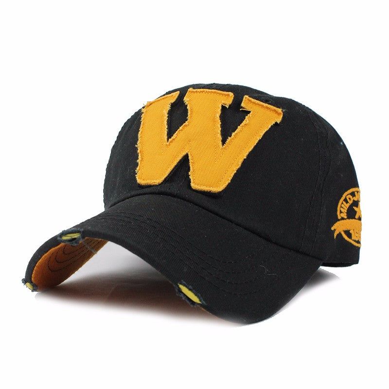 Baseball Caps Heren Honkbalpet Met 'w'-letter