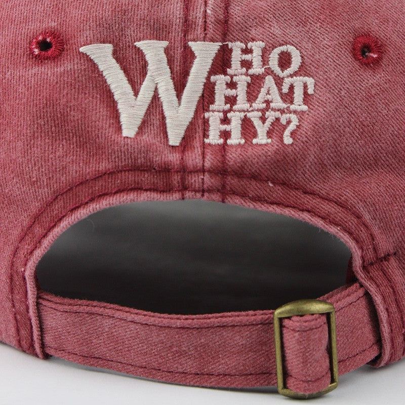 Baseball Caps Heren Honkbalpet Met 'w'-letter