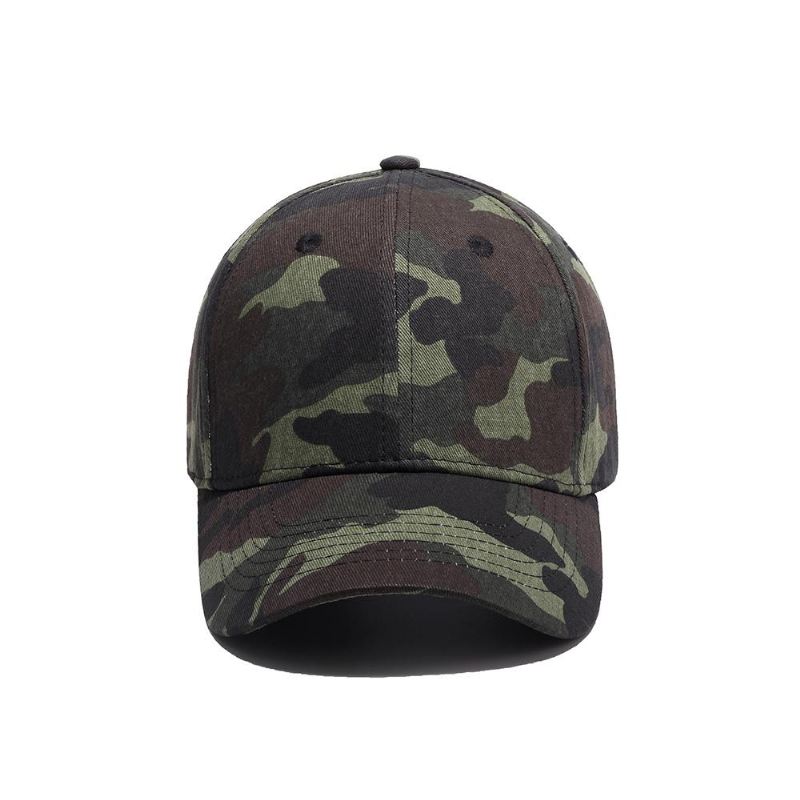 Baseball Caps Heren Legergroene Baseballcap Met Camouflageprint