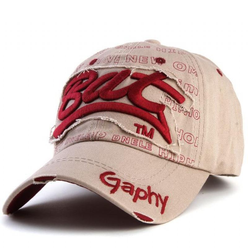 Heren Baseball Caps Gorras Baseballpet Met Gebogen Rand