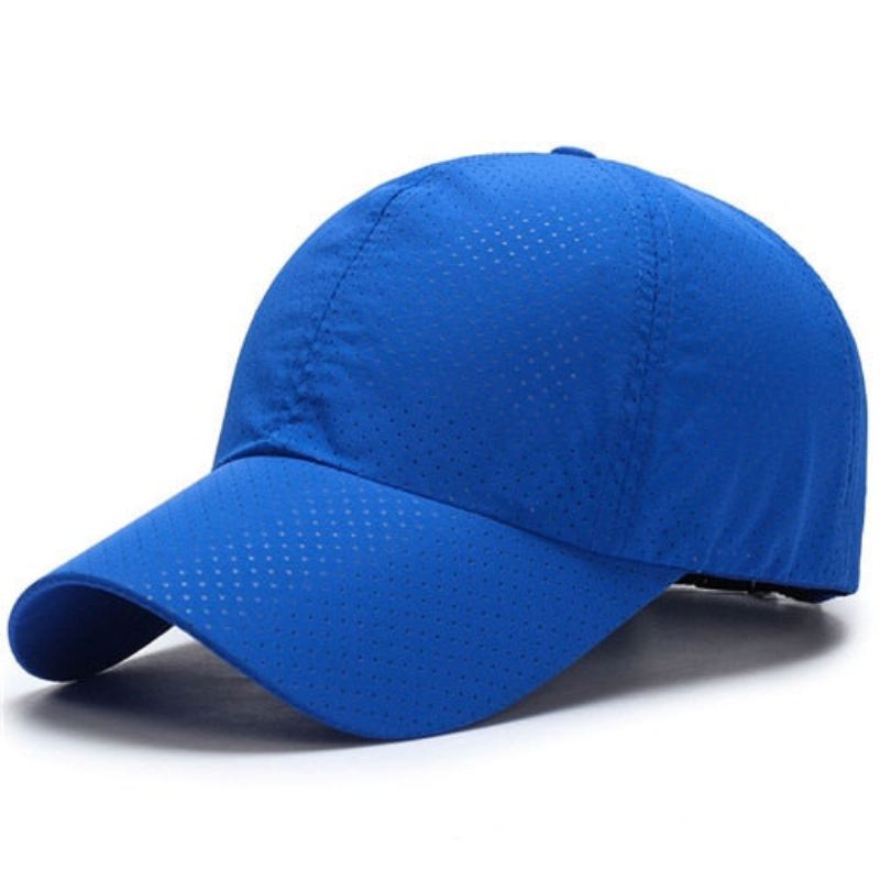 Heren Baseball Caps Sneldrogende Baseballpet Met Mesh Stippen