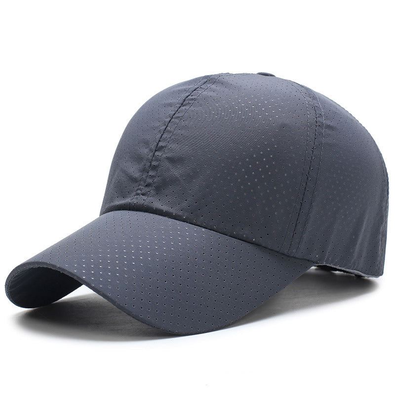 Heren Baseball Caps Sneldrogende Baseballpet Met Mesh Stippen