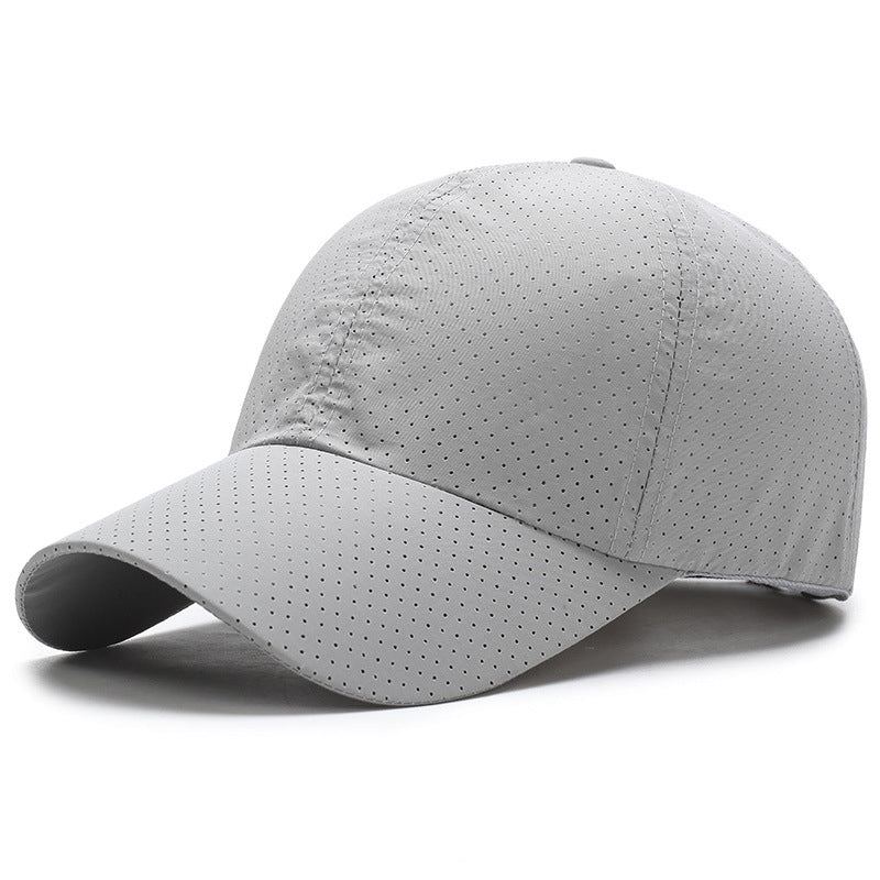 Heren Baseball Caps Sneldrogende Baseballpet Met Mesh Stippen