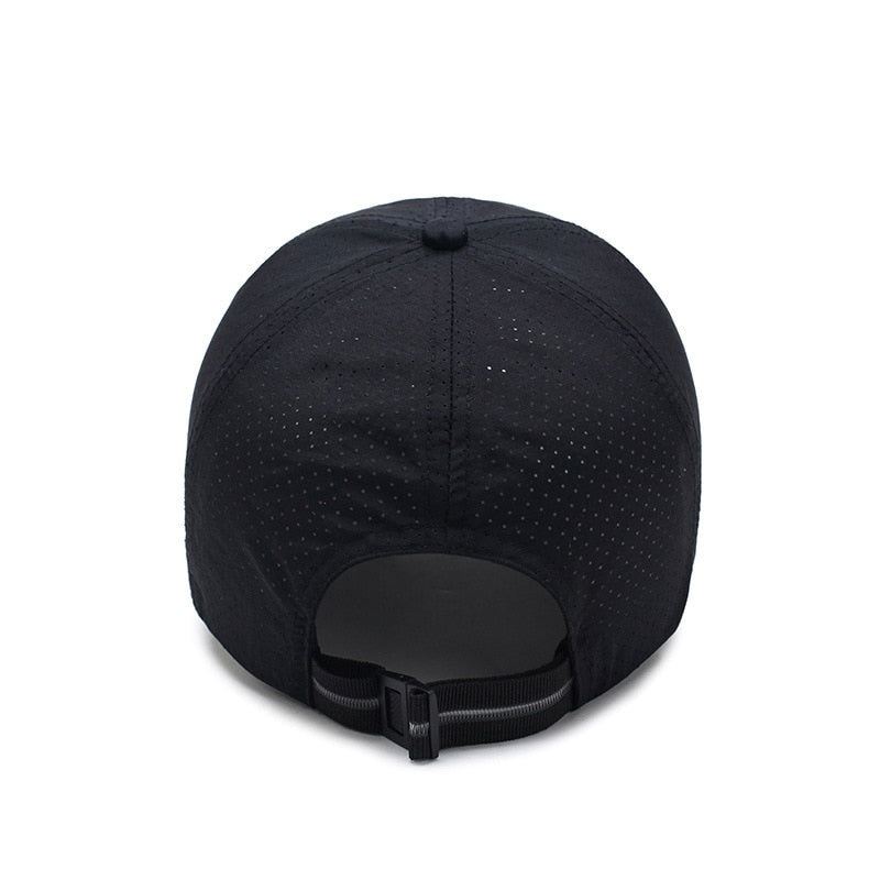 Heren Baseball Caps Sneldrogende Baseballpet Met Mesh Stippen