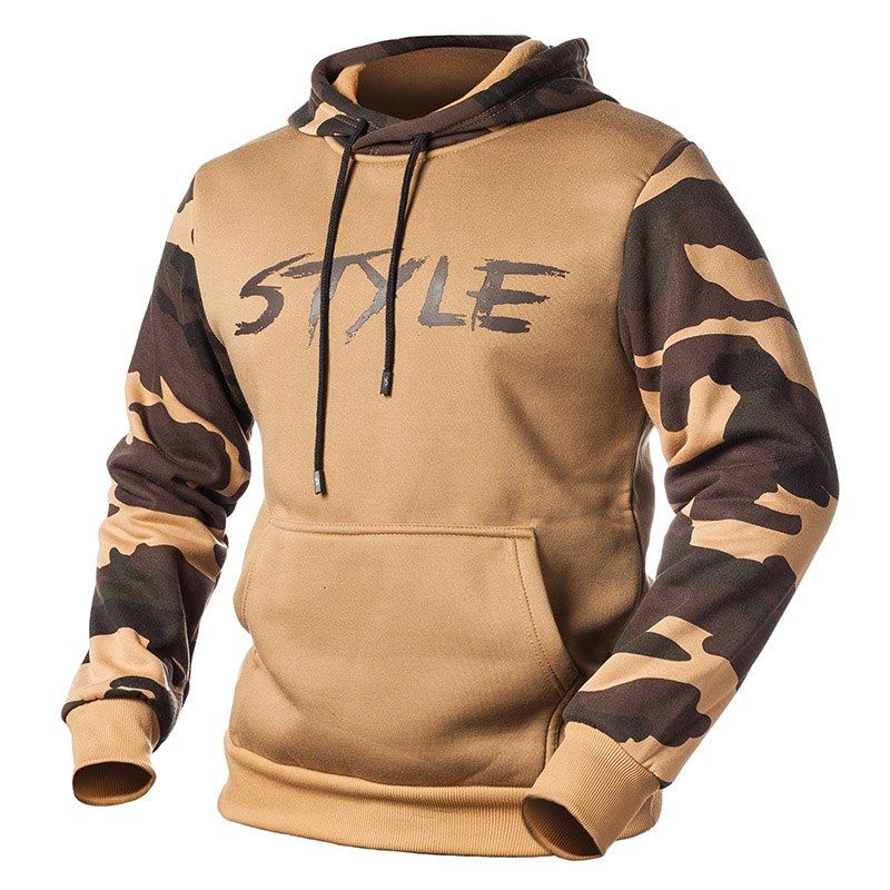 Fleece Hoodies Heren In Militaire Stijl