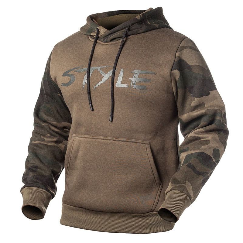 Fleece Hoodies Heren In Militaire Stijl