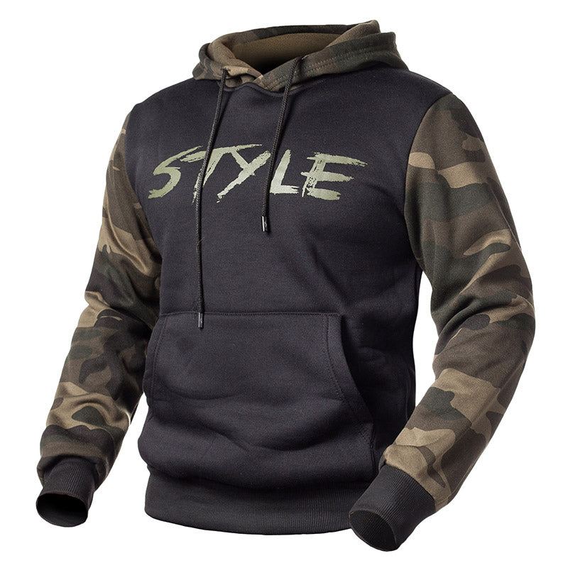 Fleece Hoodies Heren In Militaire Stijl