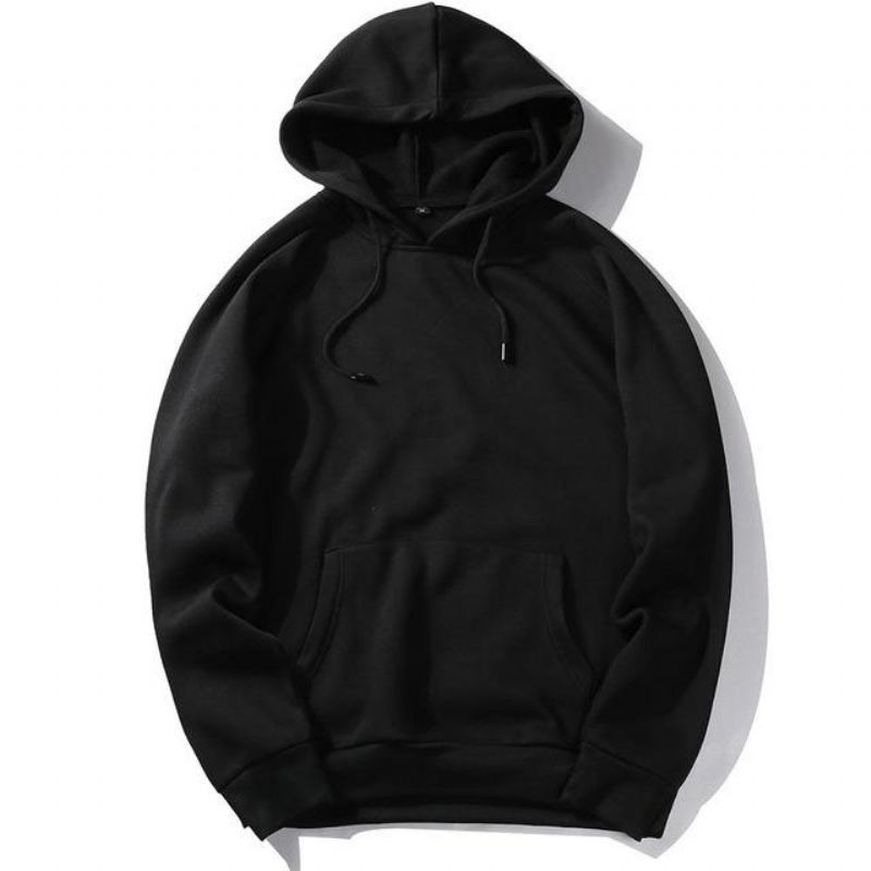 Heren Hoodies Casual Effen Hoodie