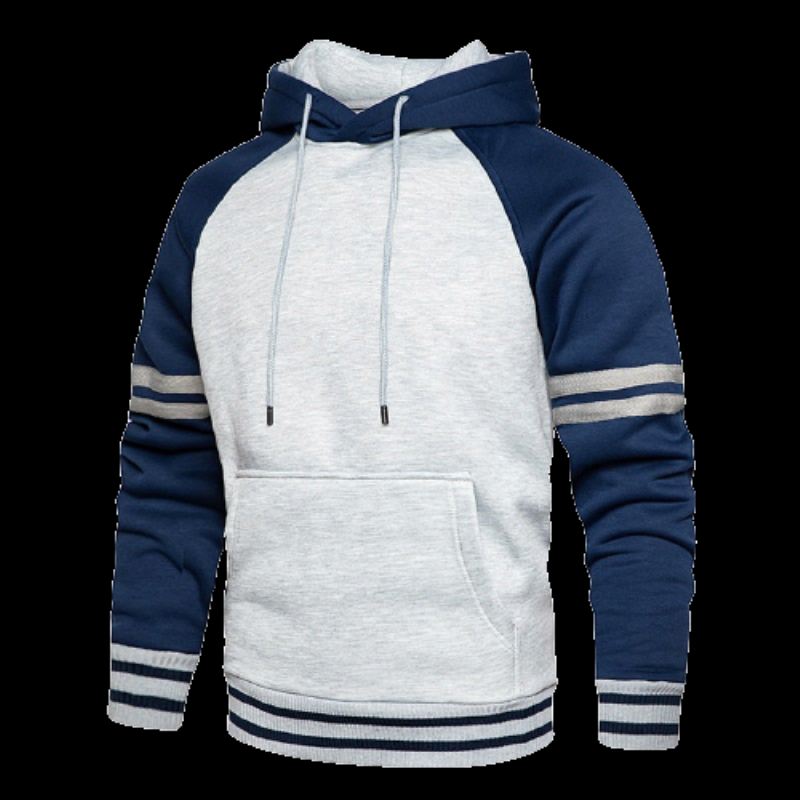 Heren Hoodies Dikke Pure Kleur Fluwelen Stoffen Hoodie