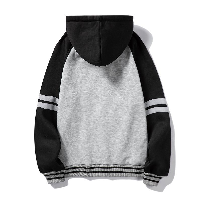 Heren Hoodies Dikke Pure Kleur Fluwelen Stoffen Hoodie