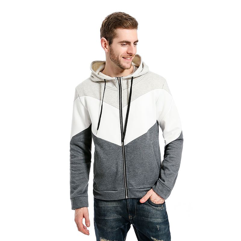 Heren Hoodies Fleece Hoodie Met Rits