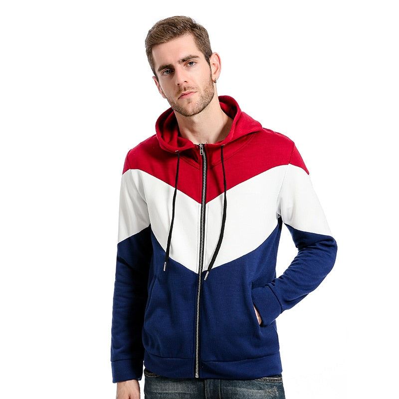 Heren Hoodies Fleece Hoodie Met Rits