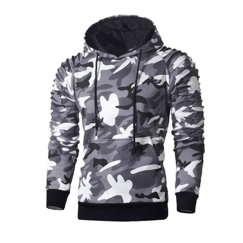 Heren Hoodies Hoodie Met Camouflageprint