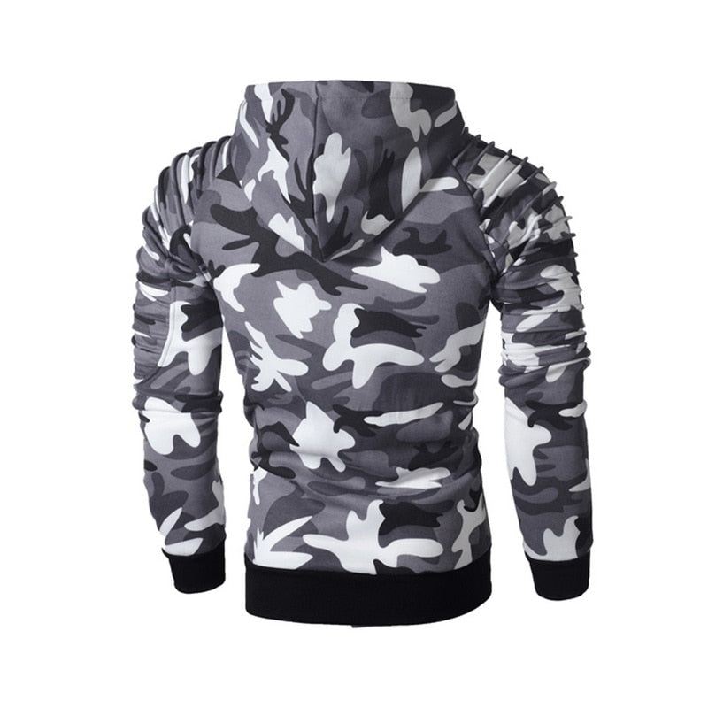 Heren Hoodies Hoodie Met Camouflageprint