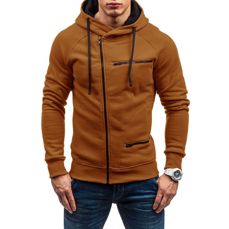 Heren Hoodies Mode-hoodie In Effen Kleur