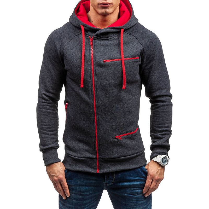 Heren Hoodies Mode-hoodie In Effen Kleur